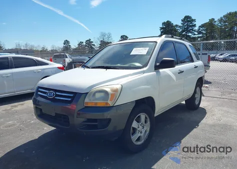 2008 Kia Sportage Lx from USA, damaged, VIN KNDJF724287548306